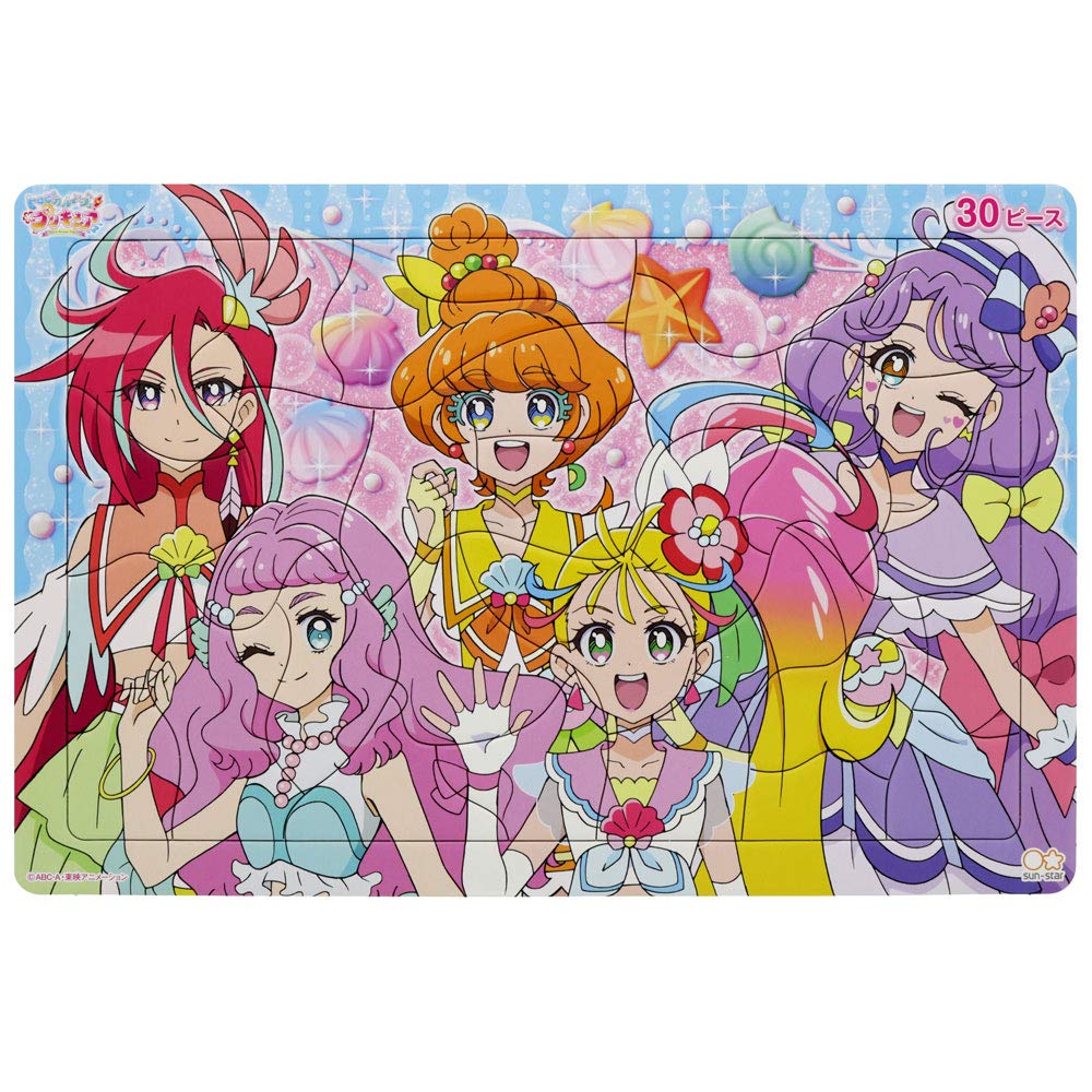 Stationery PreCure Seika Puzzle 30P A Pattern 5314320A Sun-Star Tropical-Rouge! W375×H251×D5mm