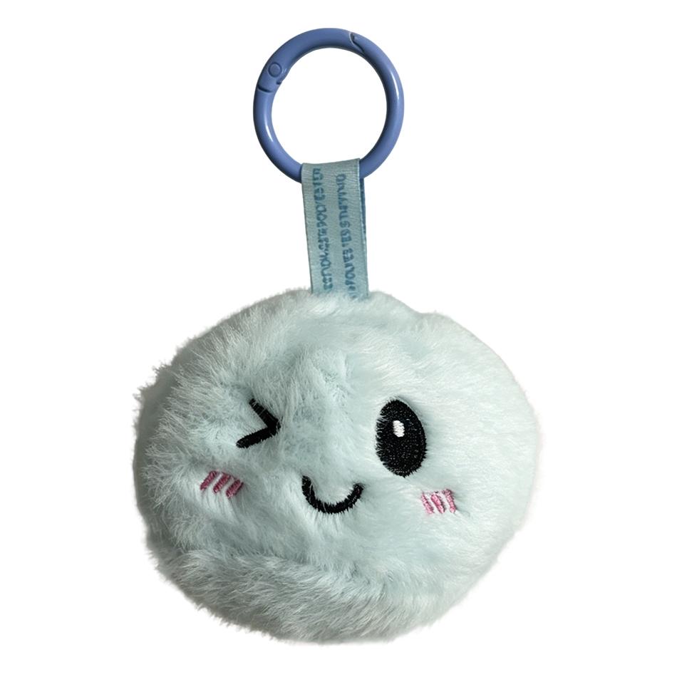 IN Gifts Toy Dumpling Plush Trendy New Style Bag Hanging Cute Simulation Dumpling Plush Keychain Backpack Pendant Cartoon Toy