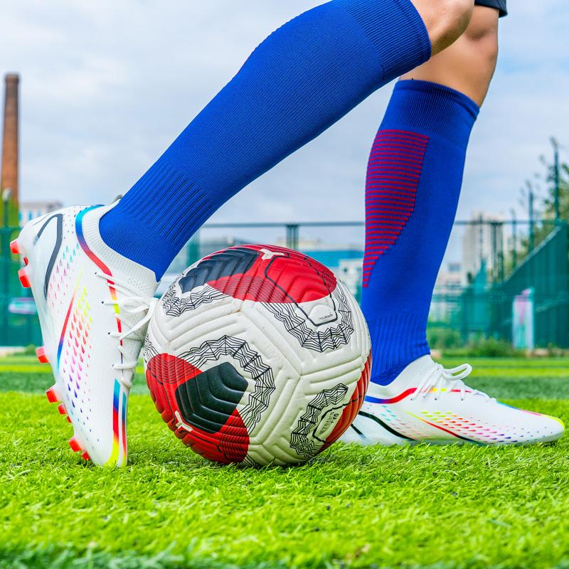 Men's Football SneakersFootball Boots TF/FG Outdoor Training Soccer Shoes Men Women Adult Teenager Cleat Training Match Sneakers Breathable Low-Top