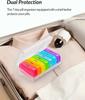 1PC Weekly Pill Case Pillbox 7 Days Medicine Tablet Box Portable Travel Drugs Storage Organizer Secret Compartments Pill Box