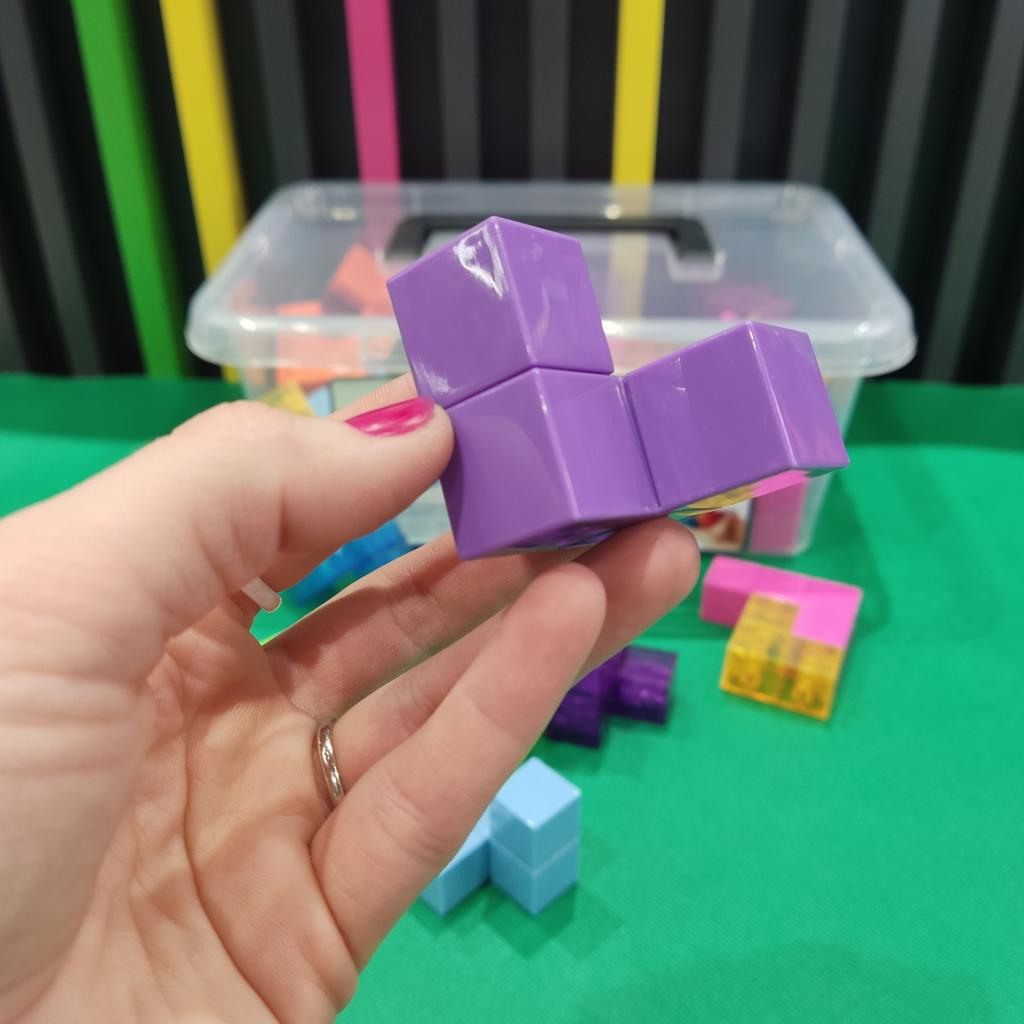 Magnetyczne Kostki - Magic Magnetic Cubes 56 El.