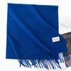 Winter Cashmere Scarf Shawl 2in1 Men Women Solid Color Warm Fashion Versatile High-end