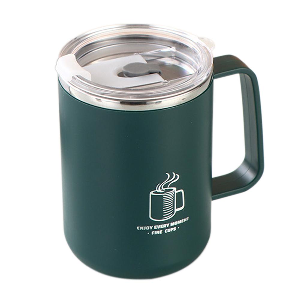 Double-Wall Insulated Coffee Mug Anti Scalding Water Cup For Cold & Hot Drinks 304 Stainless Steel Tea Milk Coffee Cup
