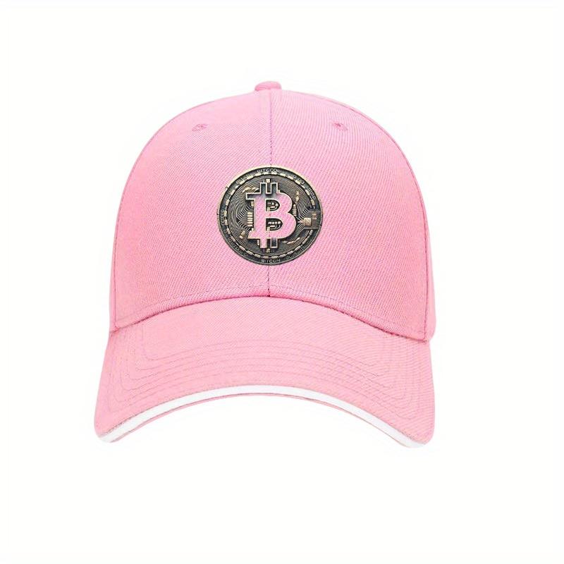 Bitcoin Crypto  Baseball Cap Unisex Adjustable Cotton Casual Summer Outdoor Headwear