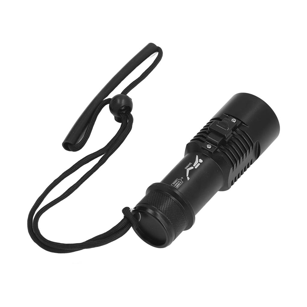 Dive Light 5000LM Magnetic Switch Diving Flashlight Portable Diving 100 Meters IPX8 Waterproof Dive