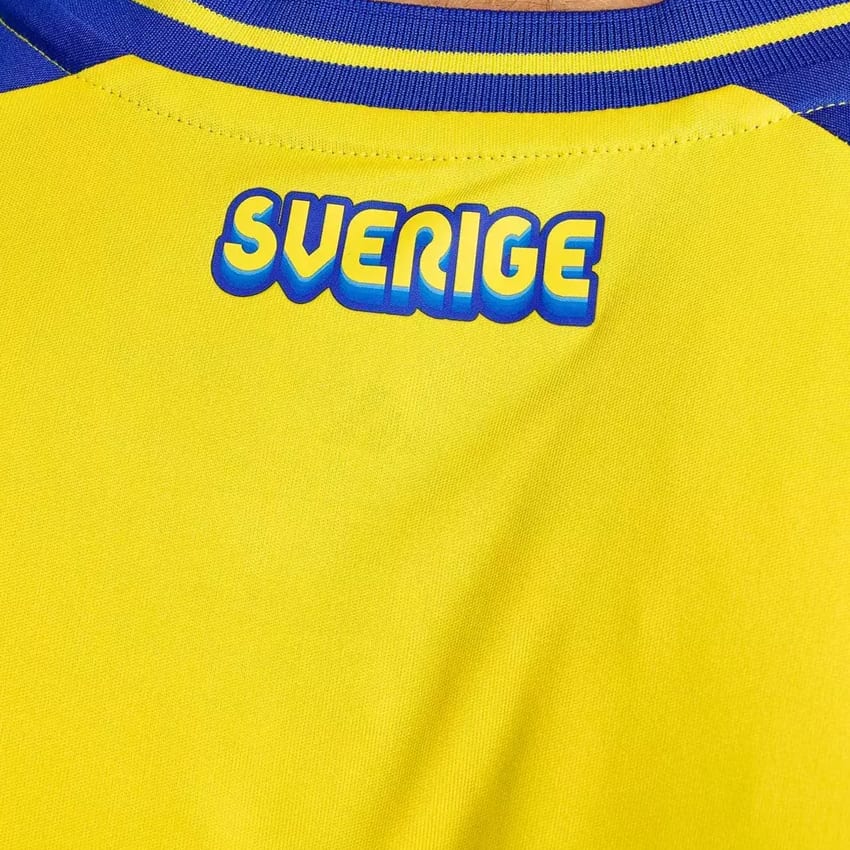 Adidas Sweden National Team Soccer Jersey Fan Edition Men's JM5814