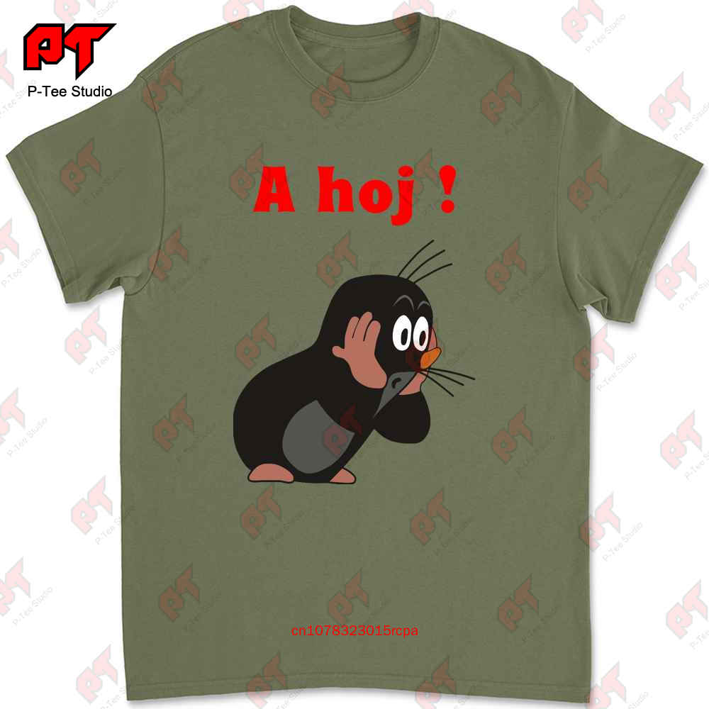 

Poland Koulka Smiena Polish Polska Prl Prezent Krecik Bajki Tshirt 45CZ 4XL