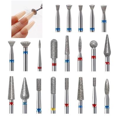 10Pcs Russian Style Nail Polishing Head Set Dead Skin Removal High-hardness Manicure Grinding Head Electric Rotary