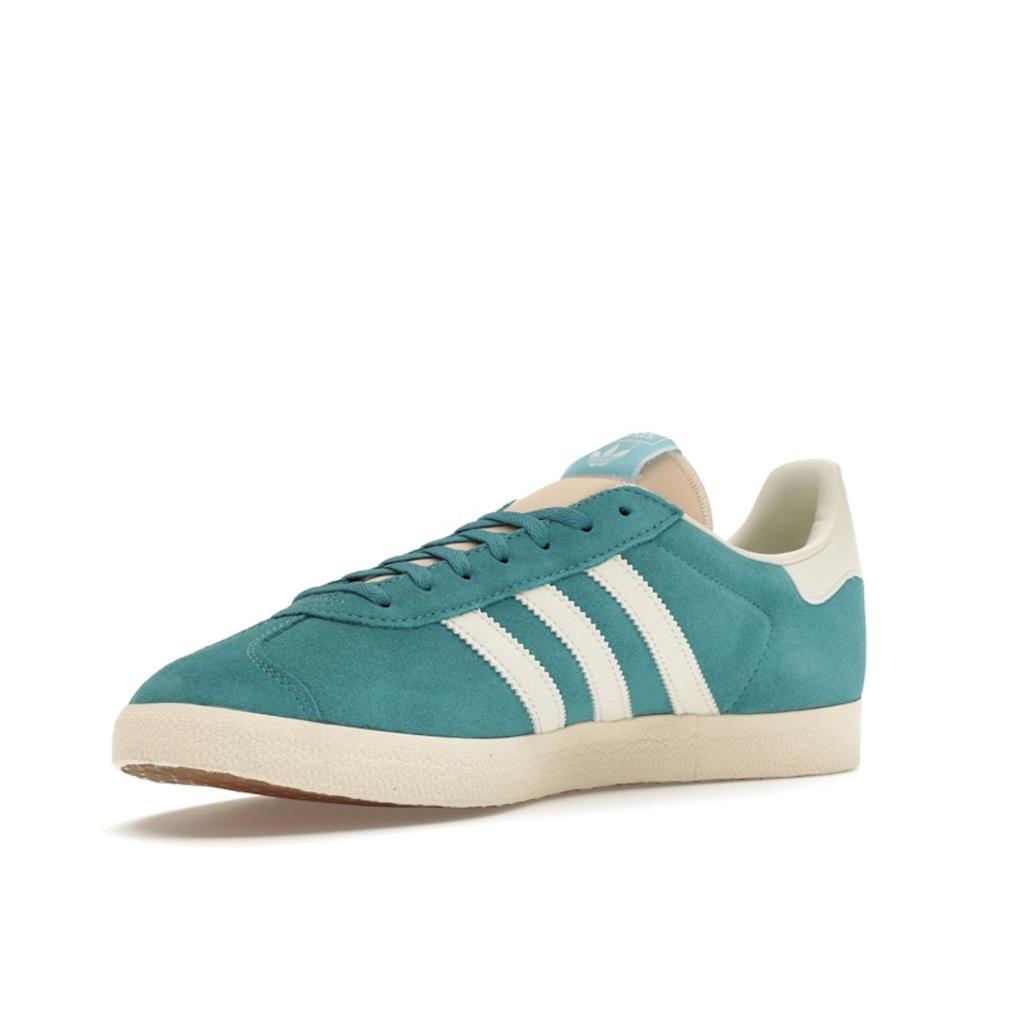 Adidas Gazelle Arctic Fusion Unisex Sneakers Green Off-White Cream-White IG1061