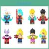 Figuras de Mini Bloques de Dragon Ball Kf6181a y Kf6182a de Alta Calidad Juguetes de Construcción Divertidos