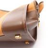 Used LOEWE Amazona 40 Handbag Leather Brown Used Women
