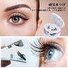 Coollooda Magnetic Eyelashes (2 Pairs Set) - Natural-looking 3D False Eyelashes with Clips, Storage Box, Black Natural Shank, No Adhesive Required,