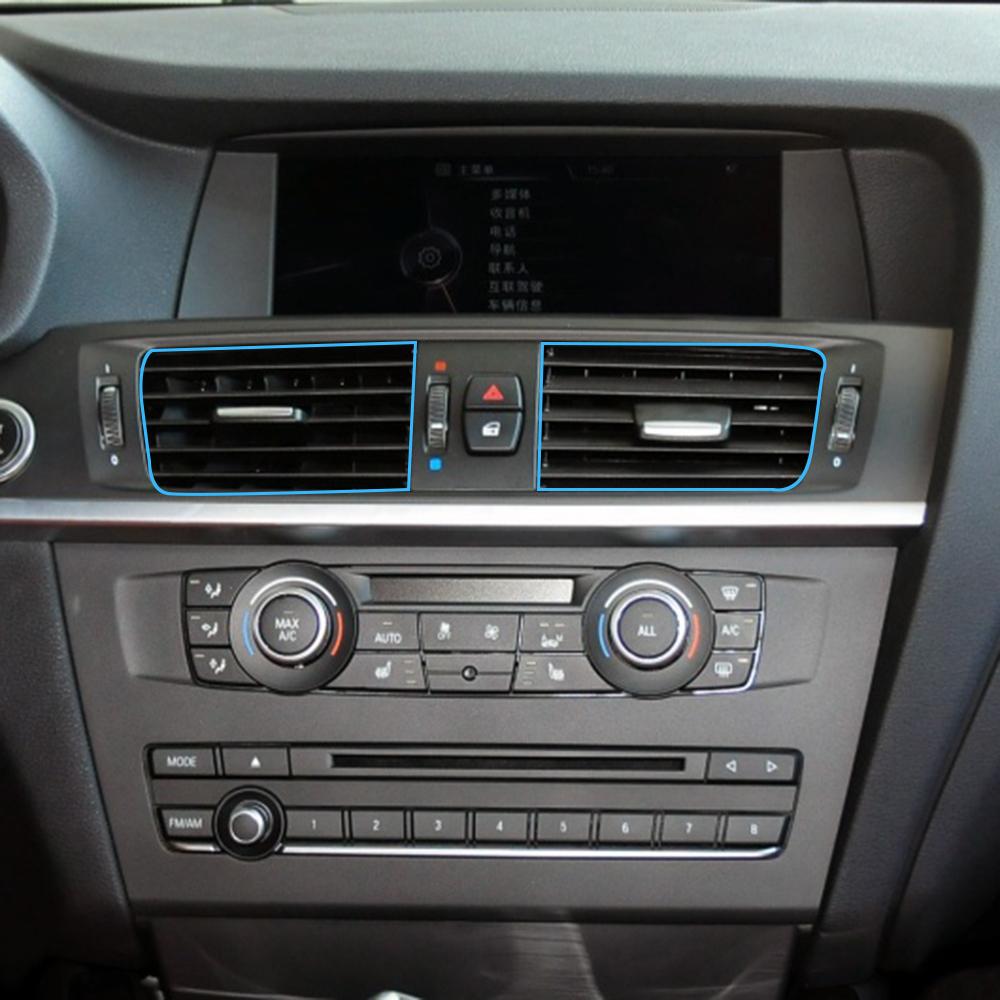 Car Front Middle AC Air Conditioner Vent Outlet Grille Slide Clip Repair Kit Replacement For BMW X3 X4 F25 F26