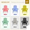 Poltrona Adirondack Poltrona da Giardino Sedia da Giardino per Esterni Dim. 78L x 89P x 88A cm Legno Massello di Abete Effetto Grigio Invecchiato per Giardino, Terrazzo e Balcone