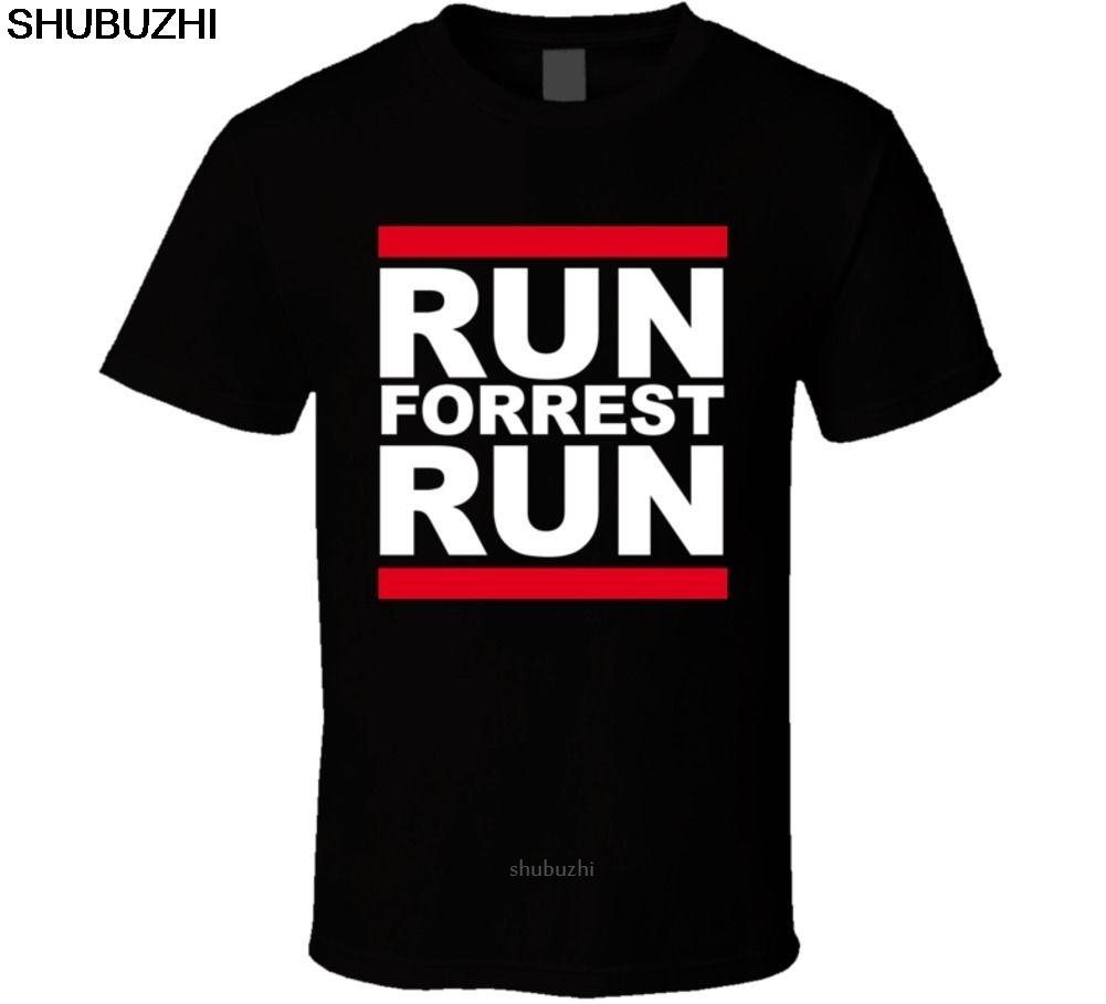 Cool Casual pride t shirt men tshirt Loose Size sbz8488 Run Forrest Run Bubba Gump Shrimp Tom H