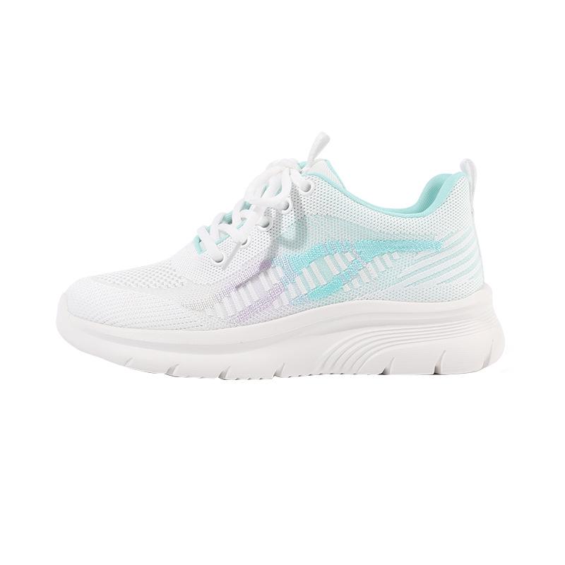 

Комфортная мягкая подошва Нескользящая обувь для ходьбы для пожилых людей 39 синий/белый