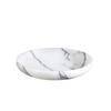 Marble Round Serving Tray Living Room Decor Luxury Minimalist Fruit Dish Jewelry Display Stand