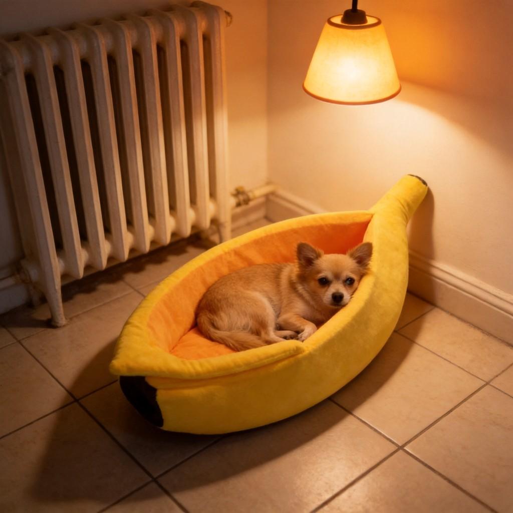 Pet Cozy Bed For Cats And Small Dogs Soft Fabric Warm Sleeping Nest For Home Use