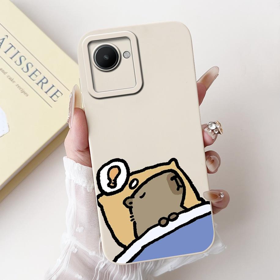 Per Custodia Realme C30 Cover RealmeC30 Nuova Moda Dipinta Morbido Silicone Cover Posteriore Per Realme C30S C 30 Narzo 50i Prime Custodia per Telefono