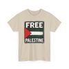 Maglietta Free Palestine: T-shirt Grafica Giustizia Stile Vintage