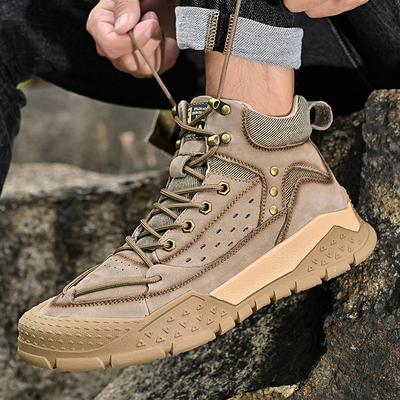 2025 альпіністські вуличні чоловічі черевики високі нові вуличні повсякденні черевики на платформі чоловічі оксамитові бавовняні черевики чоловічі повсякденні черевики Мартінс