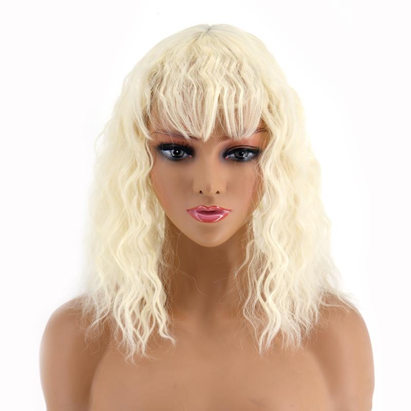 

Женский короткий парик с кукурузной завивкой, заколки для волос, средство для удаления волос, наращивание волос из синтетического волокна, натуральные сменные блоки для ежедневного использования