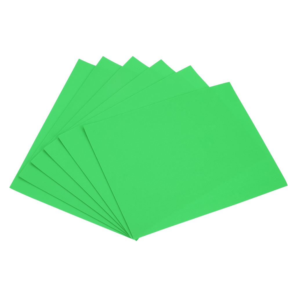 6pcs 2MM EVA Foam Paper Handmade Foam Sheets Sponge Paper Scrapbookin DIY Handcraft Materials Multicolour Prop Party Christmas