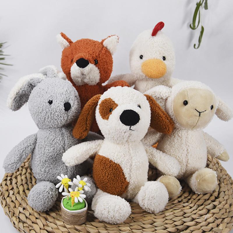 Chicken Dog Cute Plush Doll With Pp Cotton For Birthday Gift And Decor Bedroom
