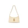 Charles & Keith Fashion Minimalist Trendy Chain Faux Leather Shoulder Bag Women Shoulder Bag Black Beige Green CK2-20781726-1