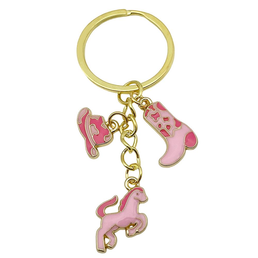 Retro Alloy Denim Boots Keychains & Charms: Unique Women's Accessories