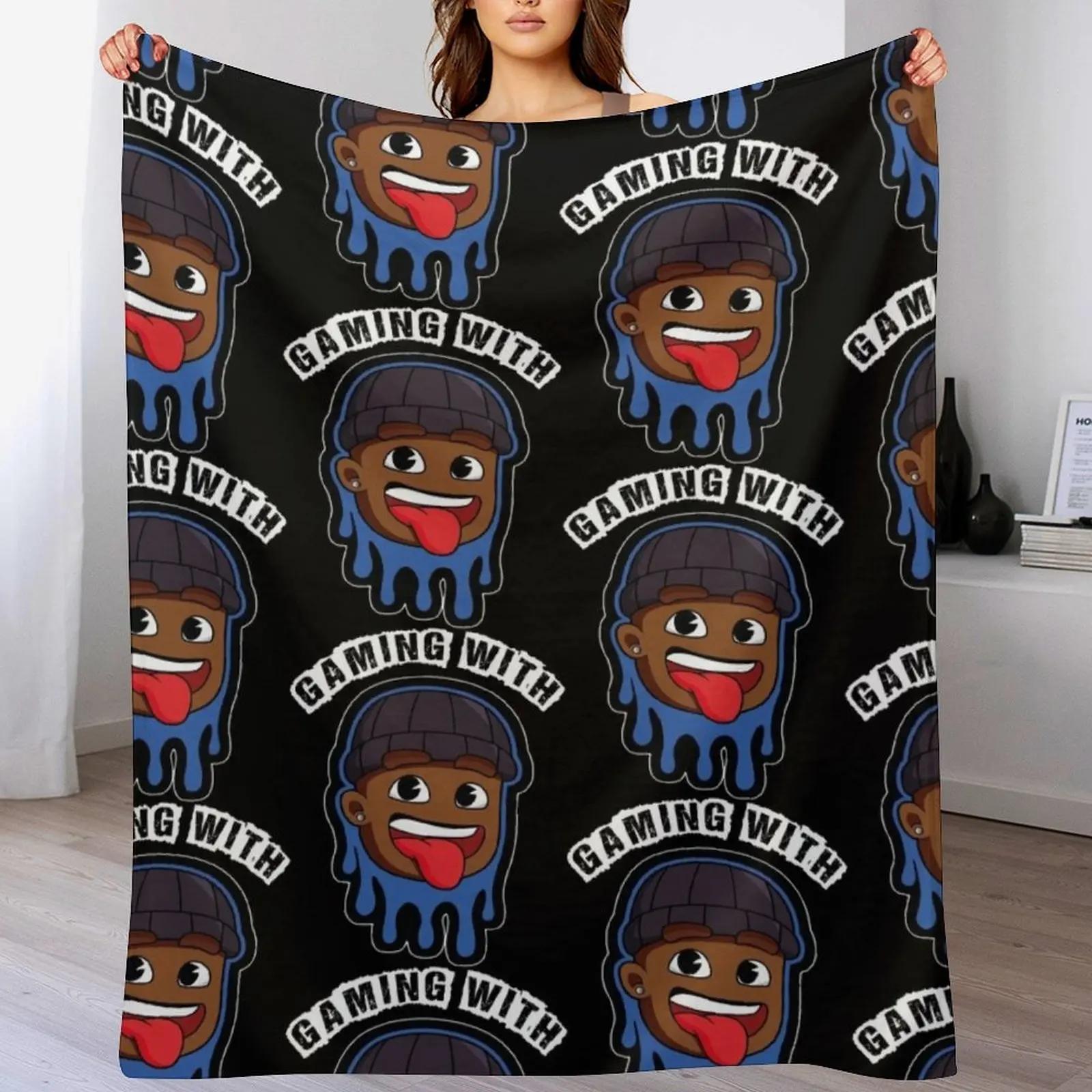 

gaming with kev Throw Blanket Cozy Sofa Blanket for TV Watching Napping 102x76cm(40x30in)