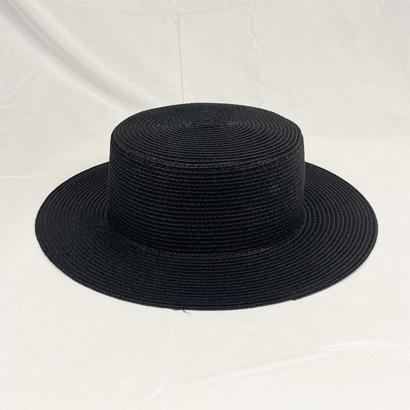 Summer Wide Brim Straw Hat Women Wide Brim Vacation Beach Hat Simple Foldable Travel for Sun Hat Sunscreen UV for Sun Ca