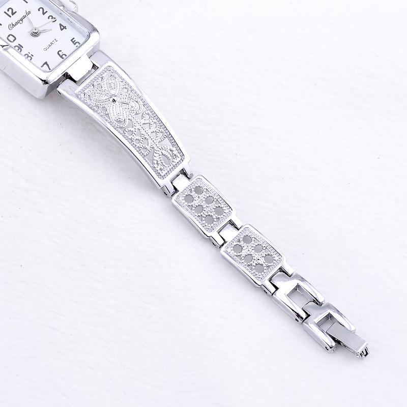 Women's Bracelet Watch Light Luxury Trendy Printed Royal Roman Style Gold Square Ladies Fashion Quartz Watches  Accessories