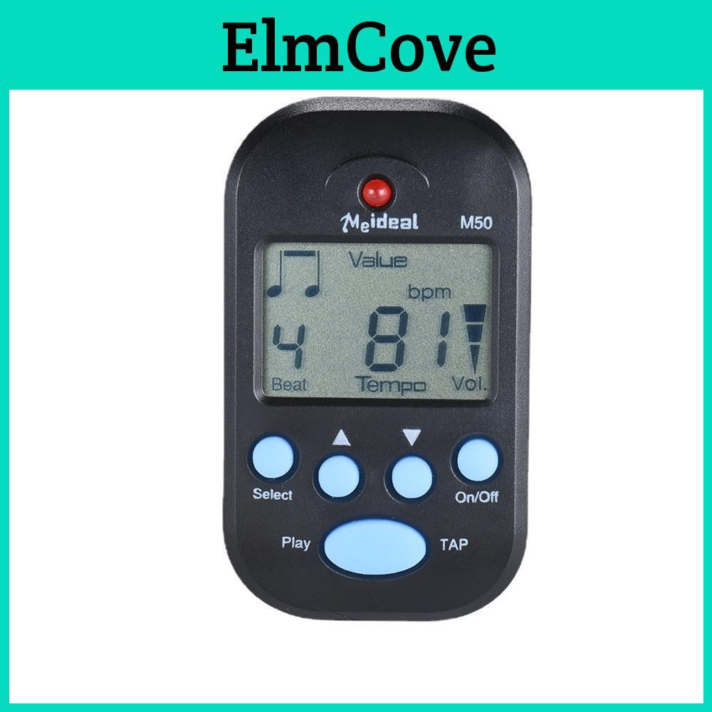 Metronome Clipon M50 Professional Mini Lcd Digital Rhythm Metronome For Guitar Violin Bass Stringed Instrument Accessories