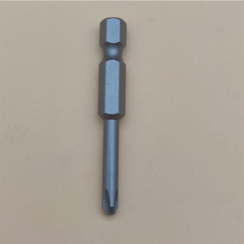Strong Magnetic S2 Alloy Steel Phillips Screwdriver Bit, 1/4" Single-Head, Extended for Electric/Air Screwdrivers, Model PH012