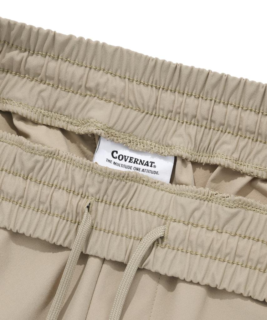 COVERNAT Authentic Cool Tech Shorts Beige