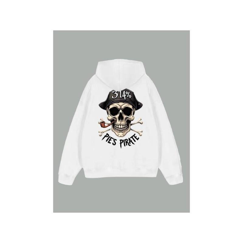 

Oversized & Slouchy Hood, Perfect for Layering & Casual Street Looks, Men s Hooded Sweatshirt XXL білий