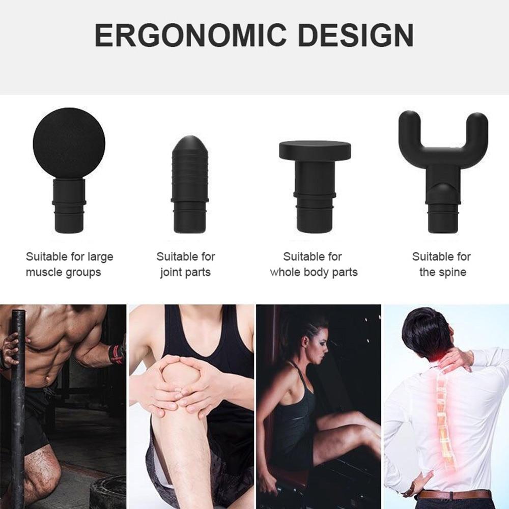 Massage Gun Muscle Massager Rechargeable Muscle Stimulator Body Relaxation