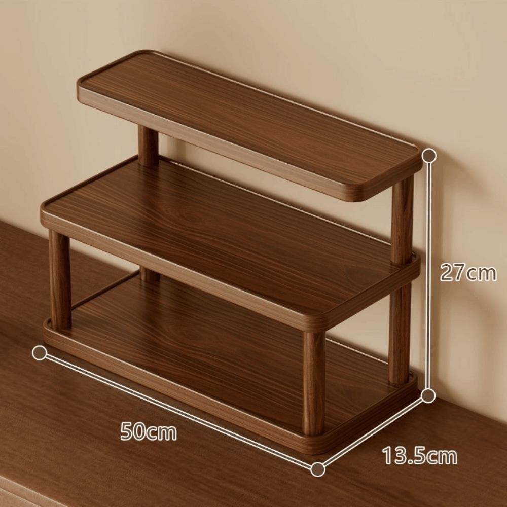 New Thickened Cup Storage Rack Multilayer Retro Style Teacups Holder Sturdy Space Saving Coffee Mug Stand Office Kitchen