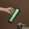 710ml Pure Titanium Vacuum Insulated Tumbler With Straw Handle Gift Cup Women Men Office Travel