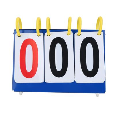 Portable Flip Sports Scoreboard Score Conuter for Table Tennis Basketball (3digit)