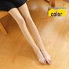 Colanți modelatori de culoarea pielii căptușiți cu lână pentru toamnă/iarnă - Strat de bază gros și călduros dintr-o singură piesă pentru femei