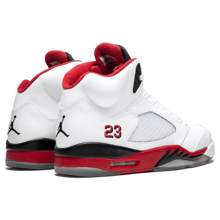 Jordan 5 Retro Fire Red Schwarze Zunge 2013 136027-120