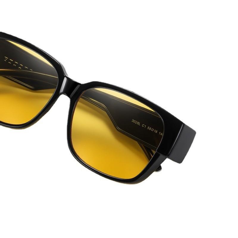 Technology Anti-Blue Light Myopia Set Glasses Mobile Phone Computer Anti-Radiation Female Eye Protection Anti-Blue Light Yellow Light Night Vision