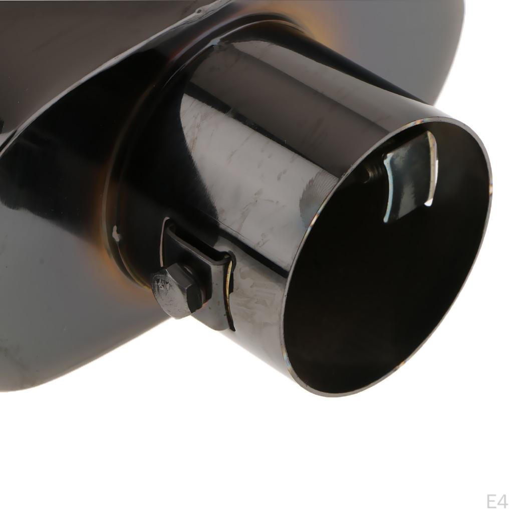 Anti- Polished Outlet Exhaust Tail Tip Muffler
