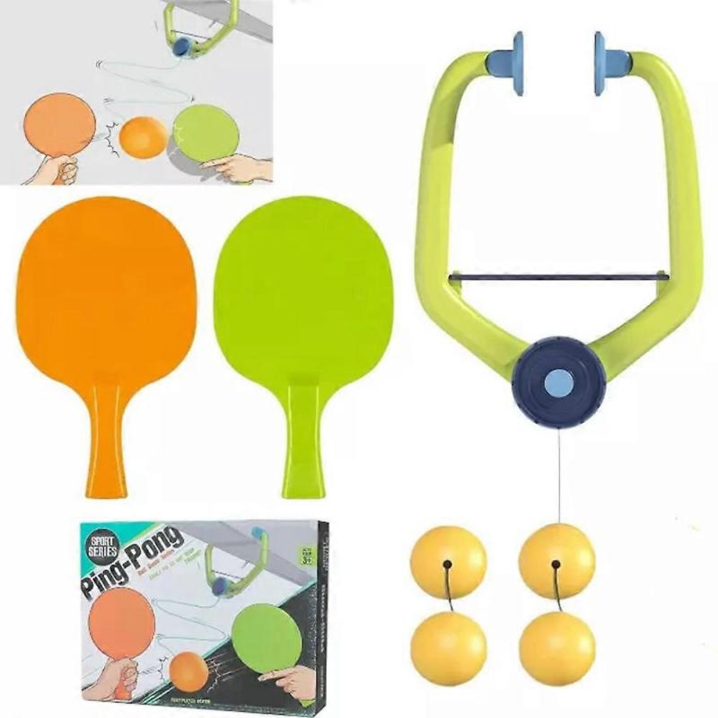 Door Ping Pong Game Over The Door,Adjustable Doorway Game Pingpong Trainer
