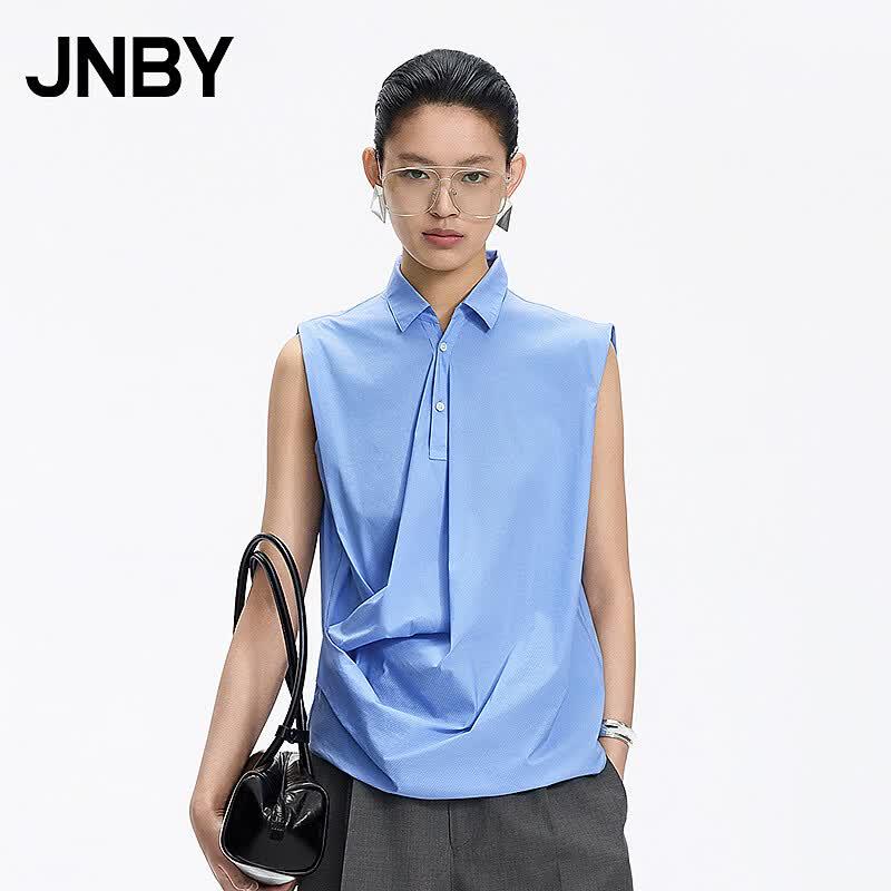JNBY Autumn New Sleeveless H-line Loose-fit Shirt XS