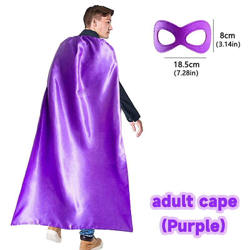 Mantelli e Maschere da Supereroe per Adulti all'Ingrosso Uomini Donne Costume da Supereroe Festa di Travestimento di Halloween