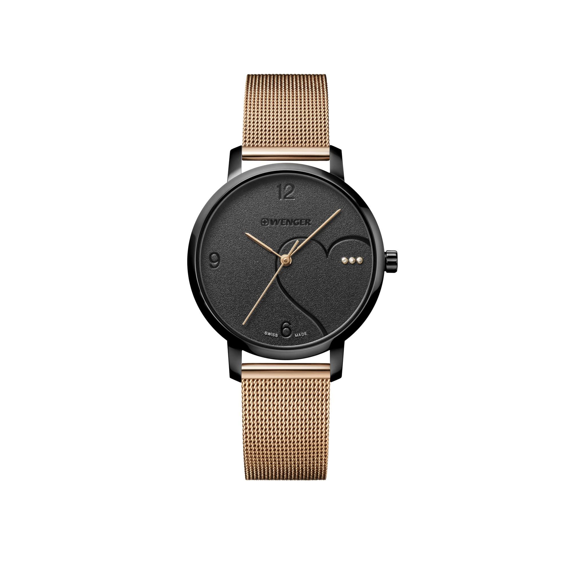 

WENGER Wristwatch METROPORITAN DONNISSIMA Gift Quartz 01.1731.114 []