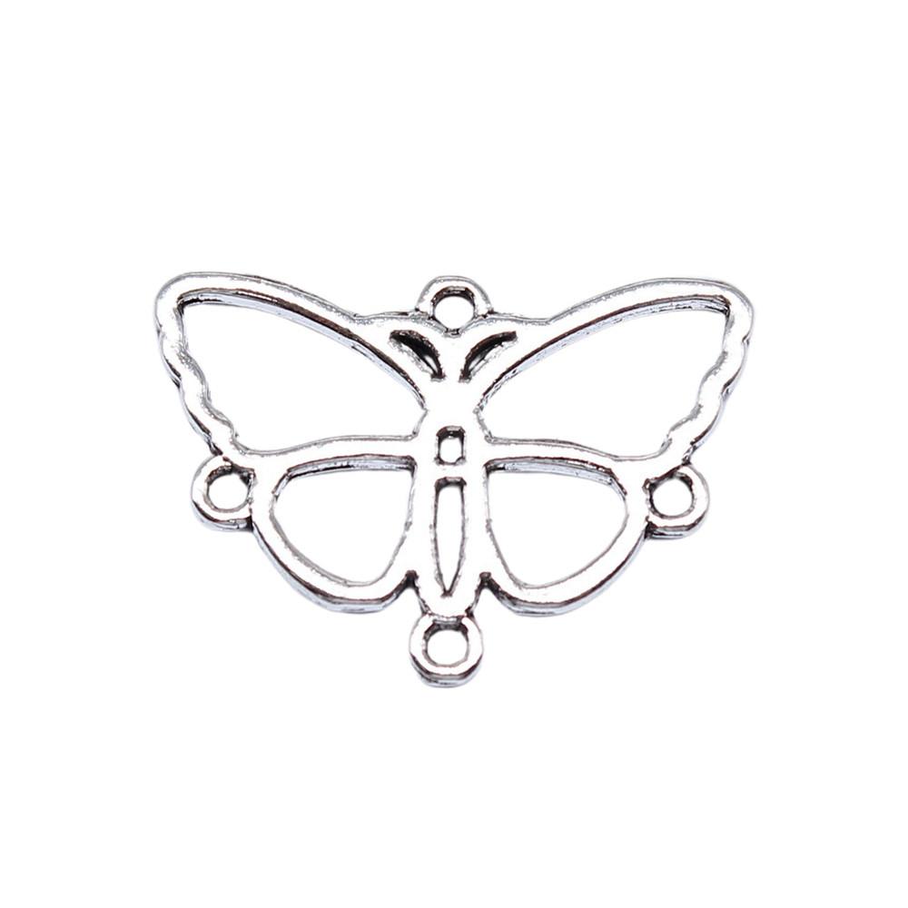 Chinese Pavilion Charm Connectors Character Animal Ethnic Style Findings For DIY Jewelry